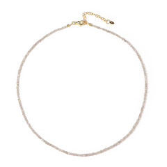 Collar en plata con Diamante fantasía