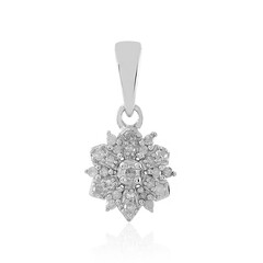 Colgante en plata con Diamante I2 (I)