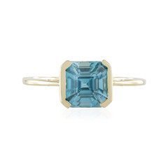 Anillo en oro con Zircón de Ratanak Kirí