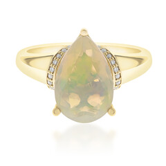 Anillo en oro con Ópalo Welo AAA (CIRARI)