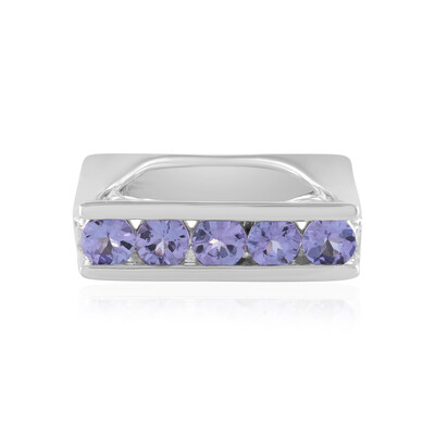 Anillo en plata con Tanzanita (de Melo)