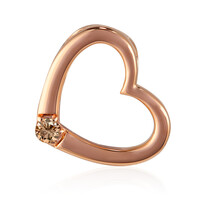 Colgante en oro con Diamante rosa de Francia de Argyle SI1