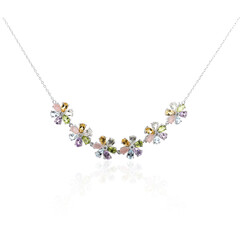 Collar en plata con Peridoto de Birmania