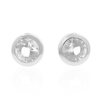 Pendientes en plata con Danburita