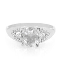 Anillo en plata con Goshenita