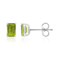 Pendientes en plata con Peridoto