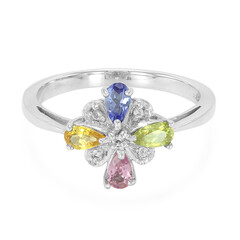 Anillo en plata con Piedra preciosa