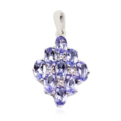 Colgante en plata con Tanzanita