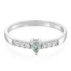 Anillo en plata con Turmalina Paraíba