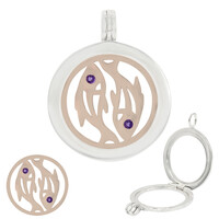 Colgante en plata con Amatista