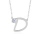 Collar en plata con Piedra de Luna arcoíris