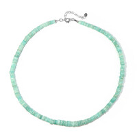 Collar en plata con Amazonita