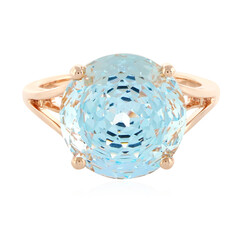 Anillo en oro con Topacio Capri (PHANTASIA)
