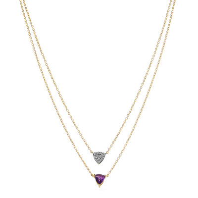 Collar en plata con Amatista