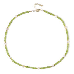Collar en plata con Peridoto (Riya)