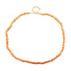 Collar en plata con Topacio imperial (Adela Silber)