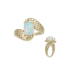 Anillo en oro con Ópalo de Welo (Ornaments by de Melo)