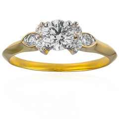 Anillo en oro con Diamante SI
