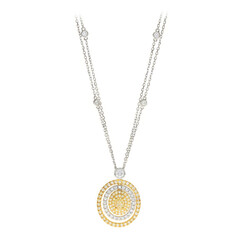 Collar en oro con Diamante amarillo SI2 (CIRARI)
