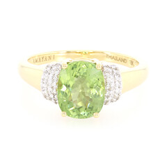 Anillo en oro con Turmalina Paraíba (AMAYANI)