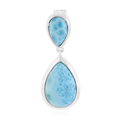 Colgante en plata con Larimar