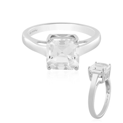 Anillo en plata con Petalita