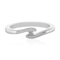 Anillo en plata con Diamante I2 (H)