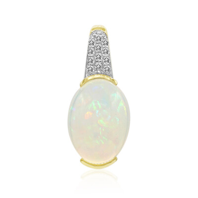 Colgante en oro con Ópalo de Welo (Adela Gold)