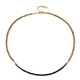 Collar en plata con Zafiro azul