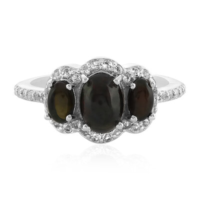 Anillo en plata con Ópalo de Mezezo