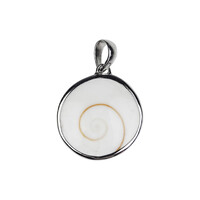 Colgante en plata con Ojo de Shiva