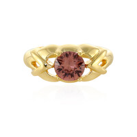 Anillo en plata con Zircón rosado