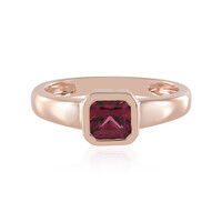 Anillo en plata con Rodolita