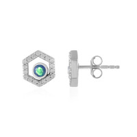 Pendientes en plata con Ópalo de Mezezo