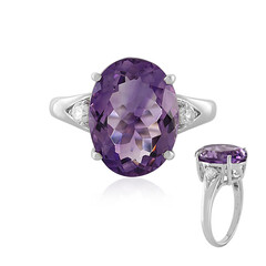 Anillo en plata con Cuarzo azur