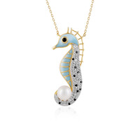 Collar en plata con Perla Freshwater