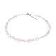Collar en plata con Piedra de Luna arcoíris