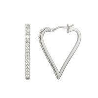 Pendientes en plata con Zircón (Adela Silber)
