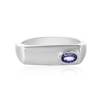 Anillo en plata con Tanzanita