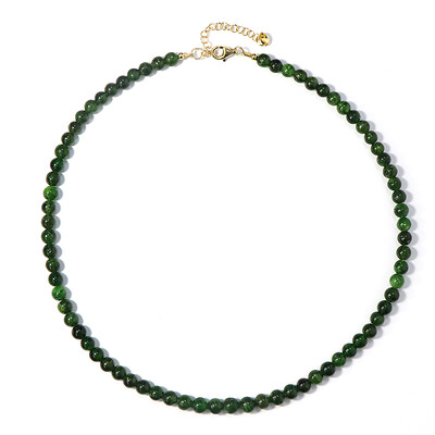 Collar en plata con Diópsido de Rusia