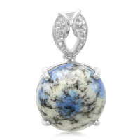 Colgante en plata con Azurita de K2