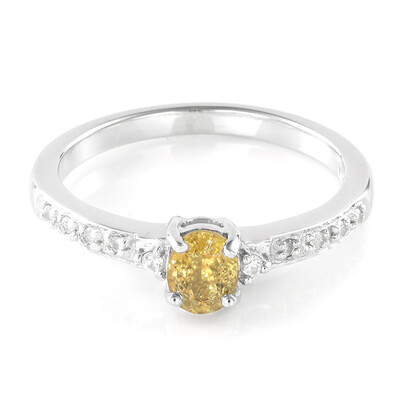 Anillo en plata con Turmalina