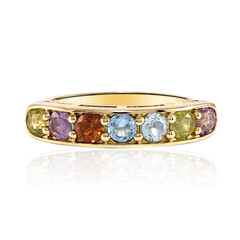 Anillo en plata con Peridoto