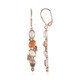 Pendientes en plata con Piedra de Luna blanca (KM by Juwelo)