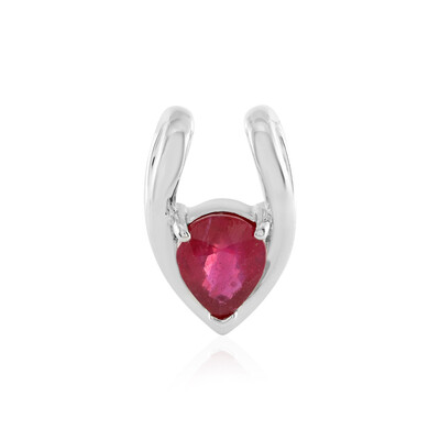 Colgante en plata con Rubí de Bemainty