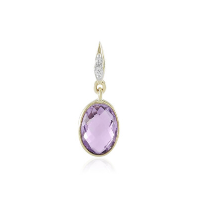 Colgante en oro con Amatista Rosa de Francia