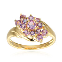 Anillo en plata con Amatista
