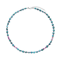 Collar en plata con Turquesa