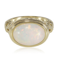 Anillo en oro con Ópalo Welo AAA (Adela Gold)