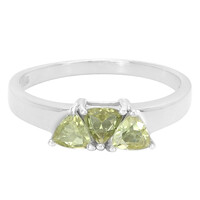 Anillo en plata con Apatita Xia
